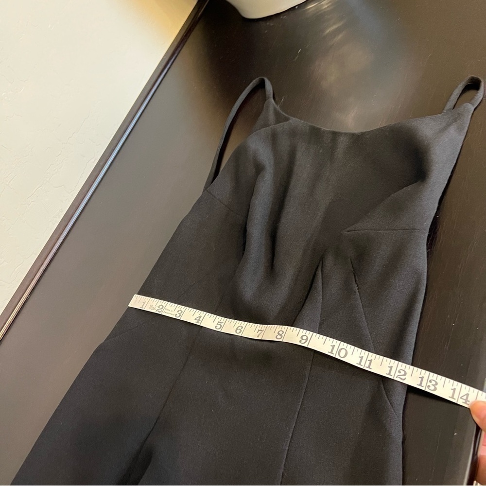 DOLCE&GABBANA 1998 VINTAGE BACKLESS MIDI TWEED DRESS, Black, size IT40/ US4 - Picture 12 of 17